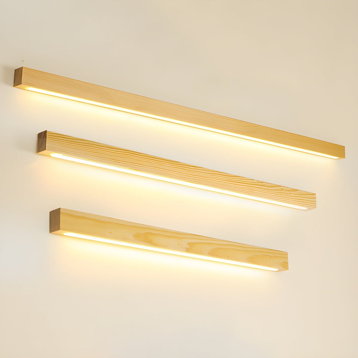 Arlo Linear Wood LED Wall Light