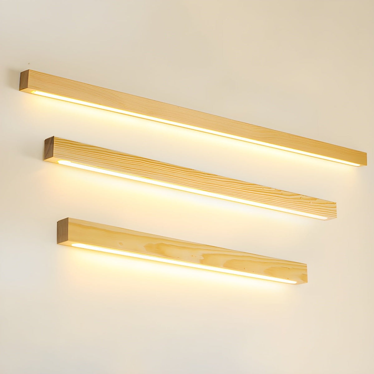 Arlo Linear Wood LED Wall Light