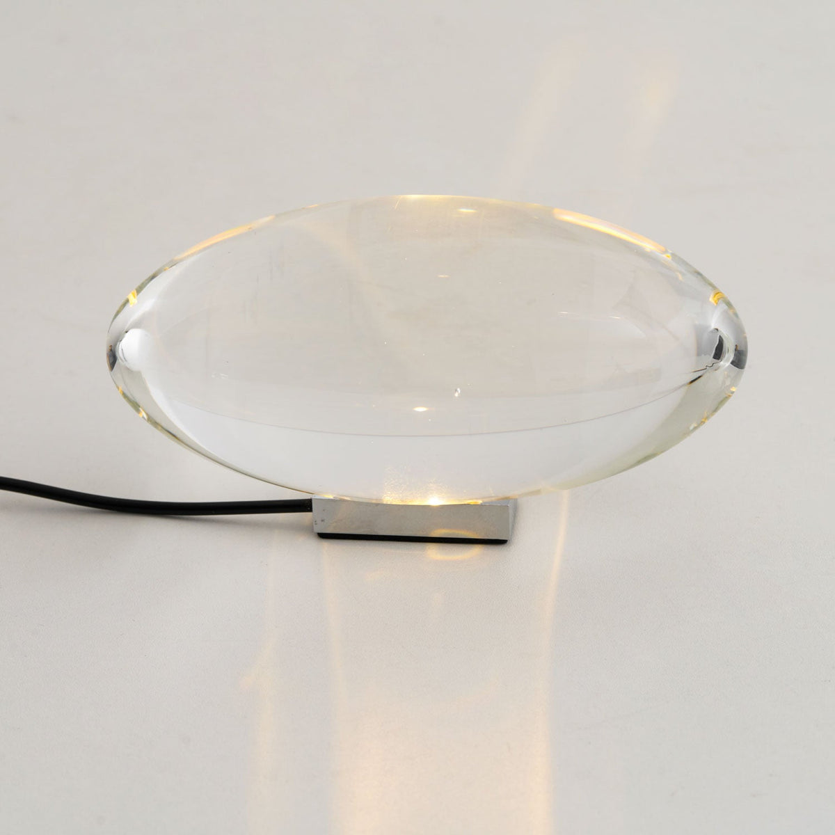 Atman Crystal Glass LED Table Lamp