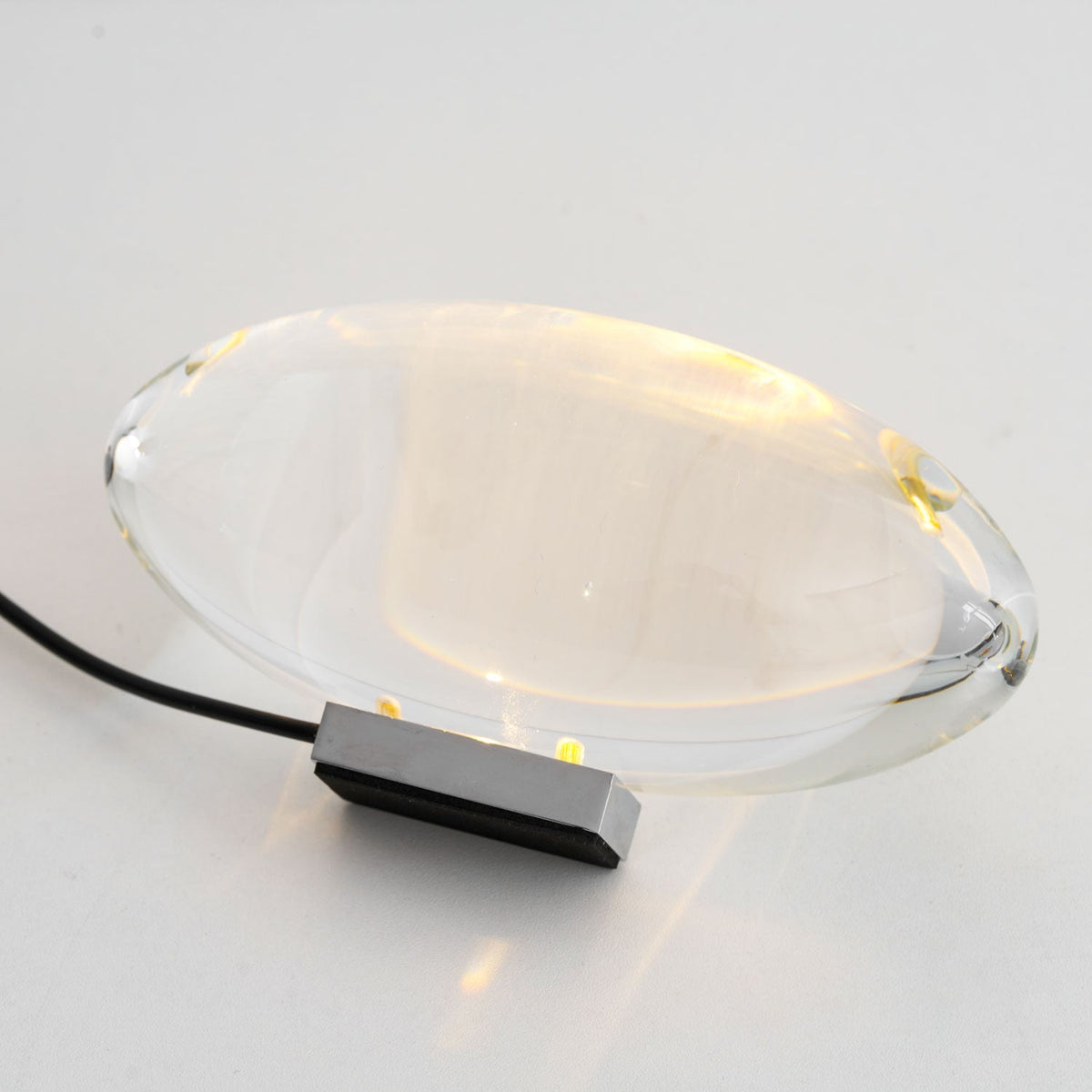 Atman Crystal Glass LED Table Lamp