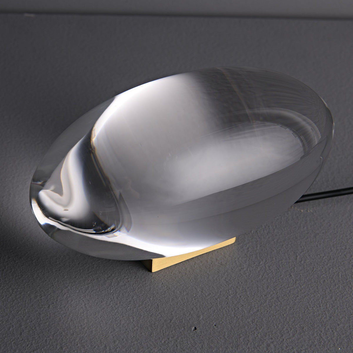Atman Crystal Glass LED Table Lamp