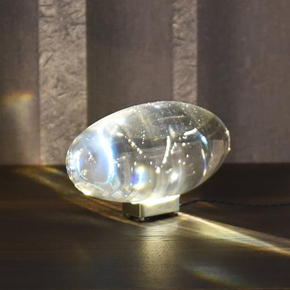 Atman Crystal Glass LED Table Lamp