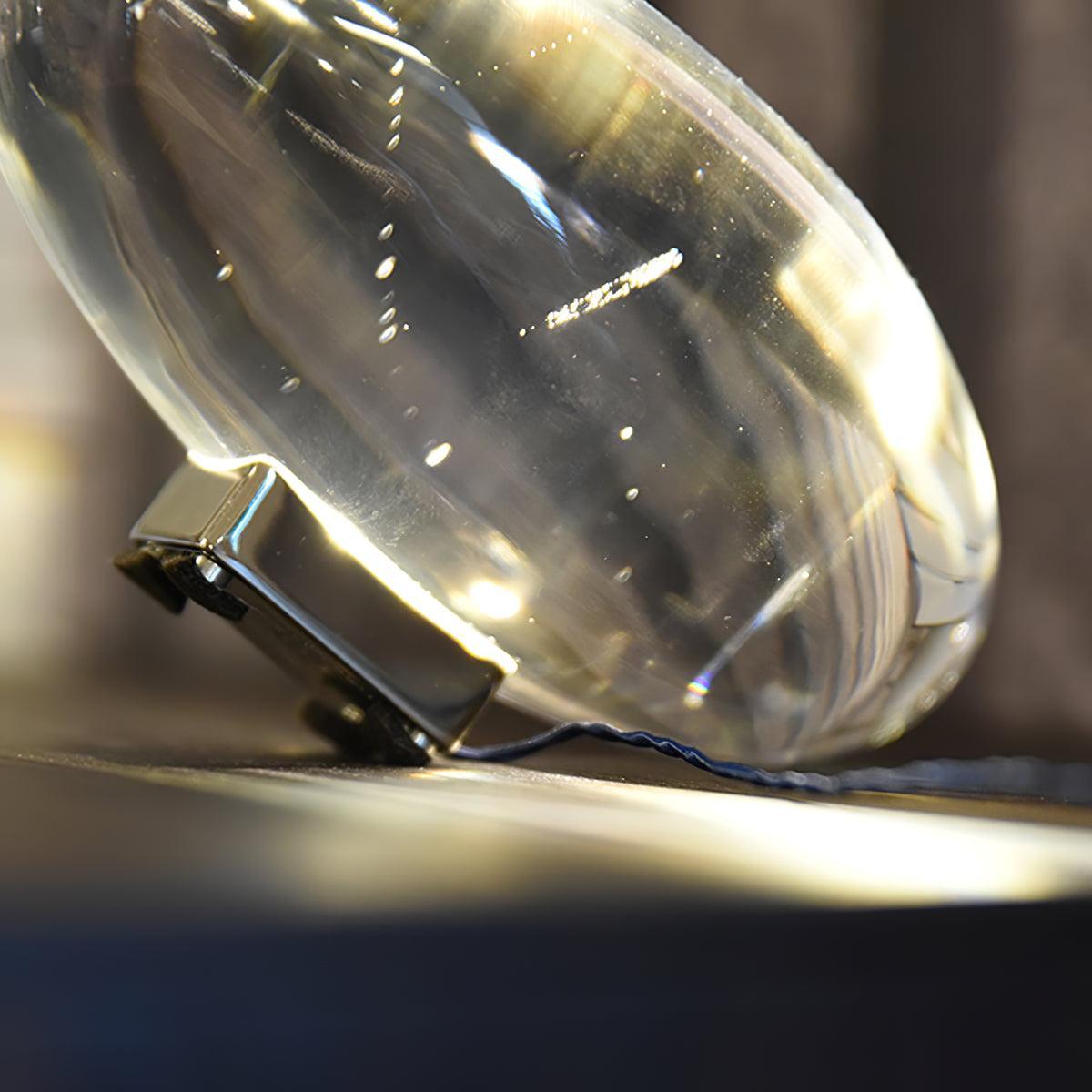 Atman Crystal Glass LED Table Lamp