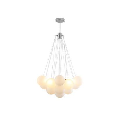 Bulle Frosted Glass Bubble Chandelier