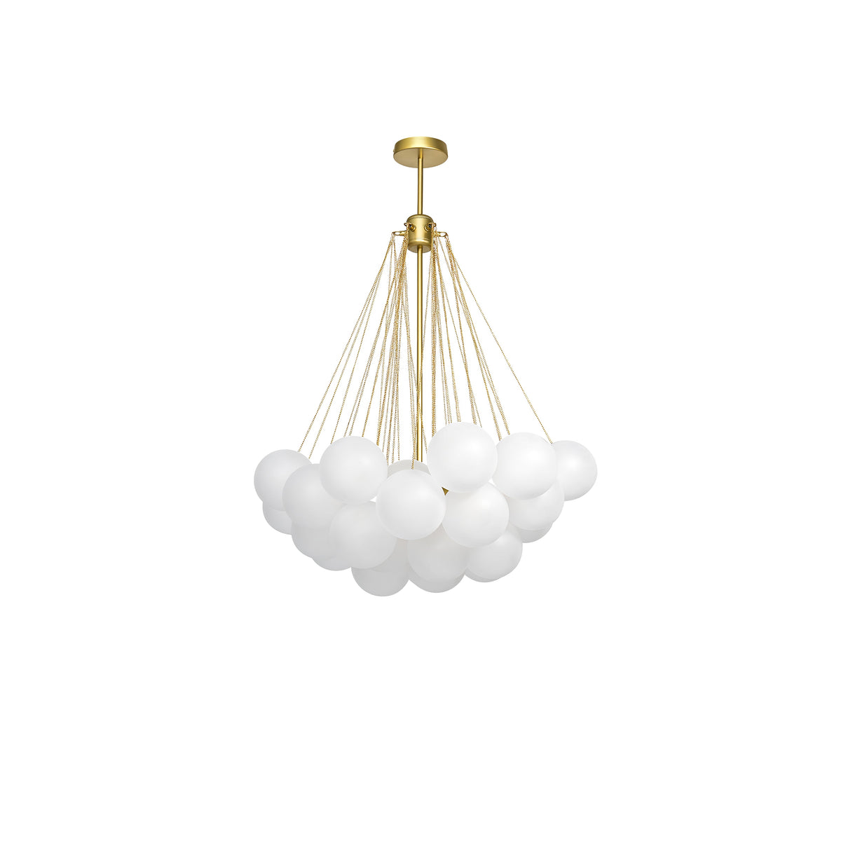 Bulle Frosted Glass Bubble Chandelier