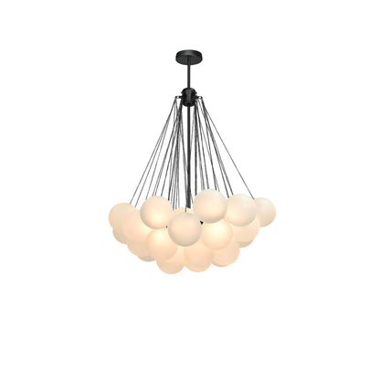 Bulle Frosted Glass Bubble Chandelier