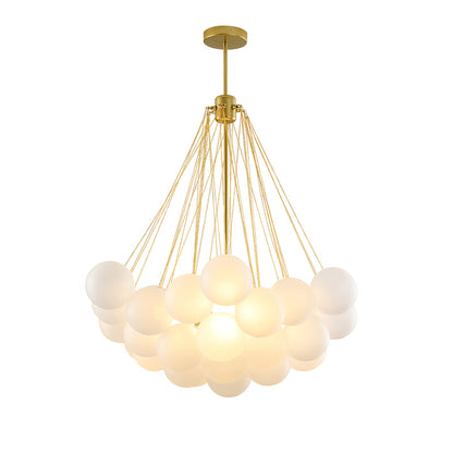 Bulle Frosted Glass Bubble Chandelier