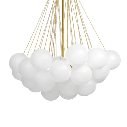 Bulle Frosted Glass Bubble Chandelier