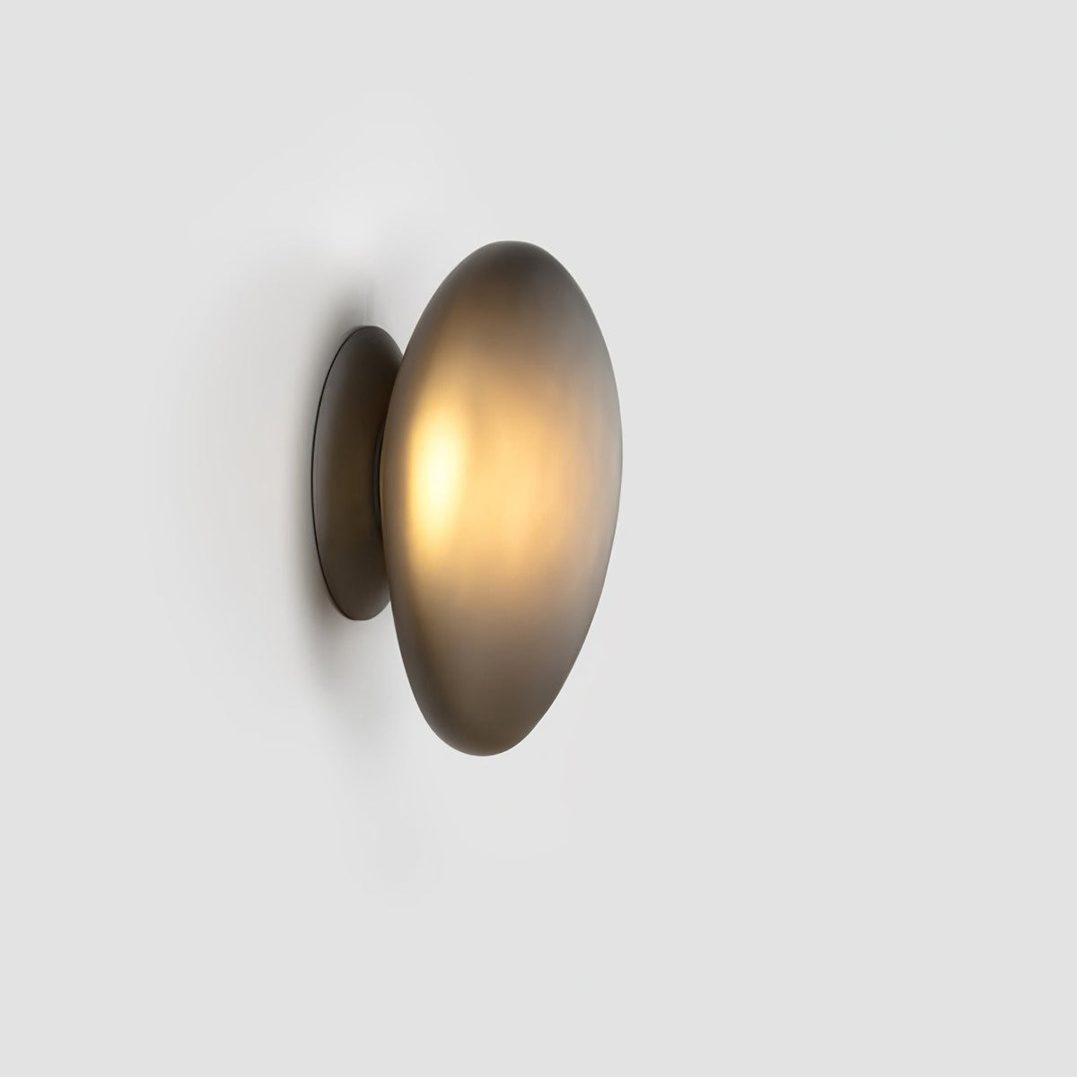 Opaline Blown Glass Wall Sconce