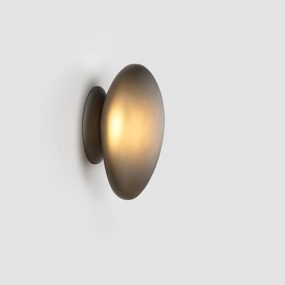 Opaline Blown Glass Wall Sconce