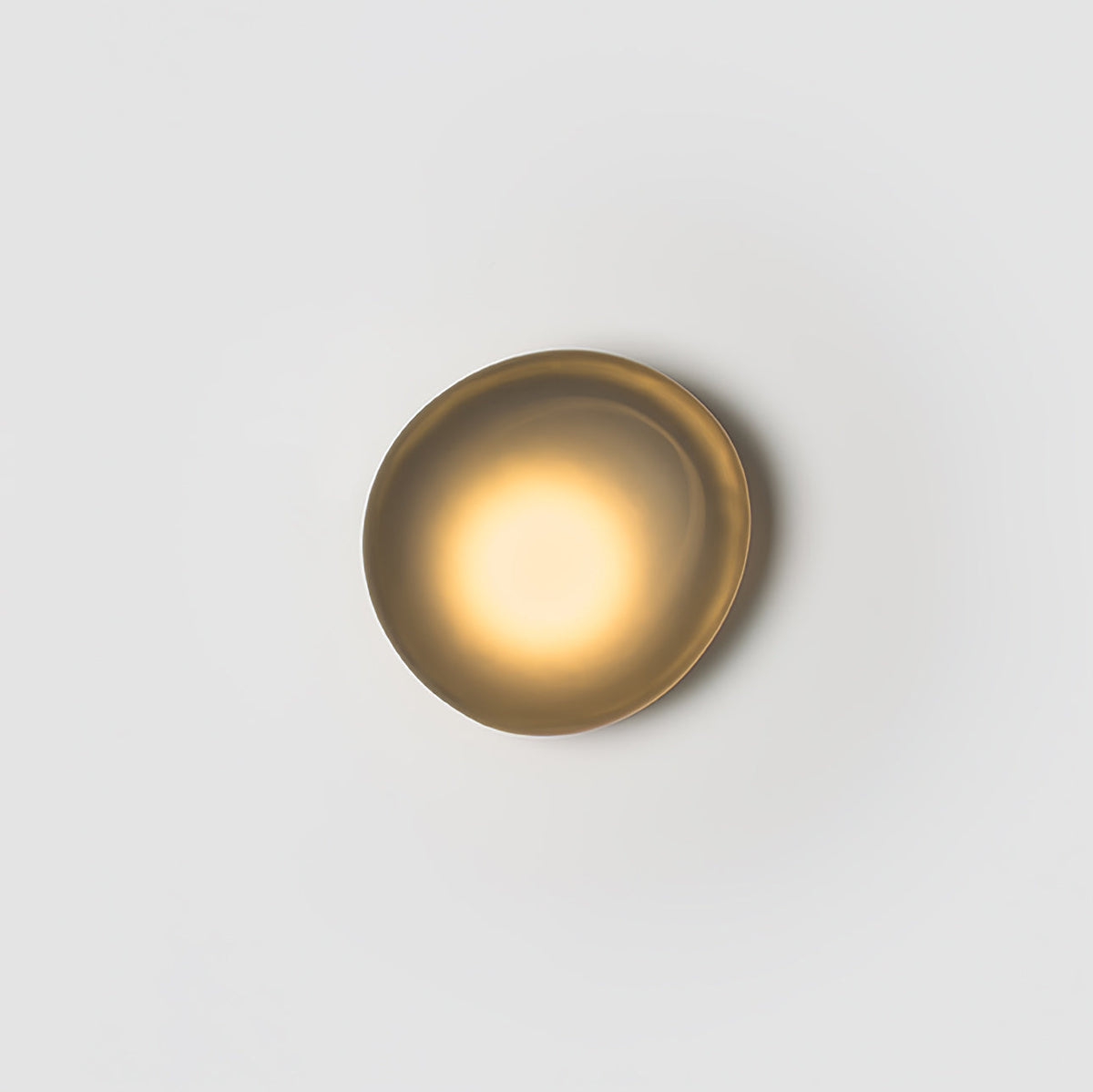 Opaline Blown Glass Wall Sconce
