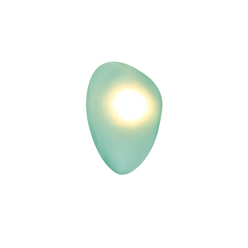 Opaline Blown Glass Wall Sconce