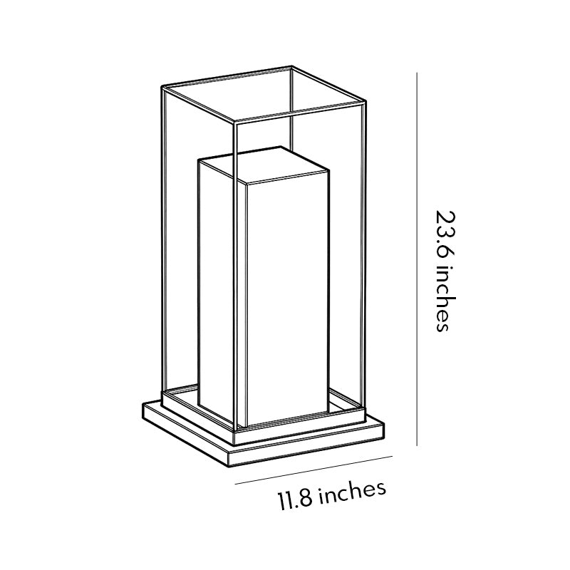 Soren Square Bollard Light