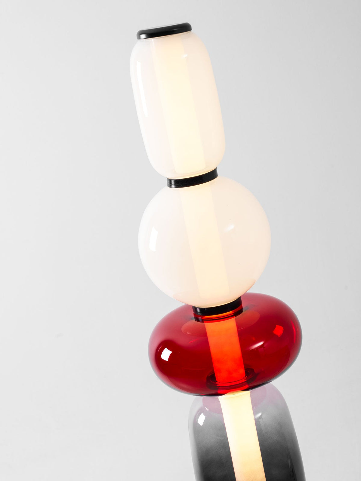 Bijou Hand Blown Glass Floor Lamp