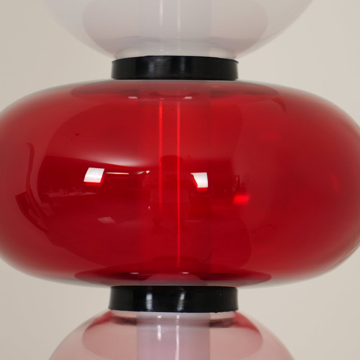 Bijou Hand Blown Glass Floor Lamp