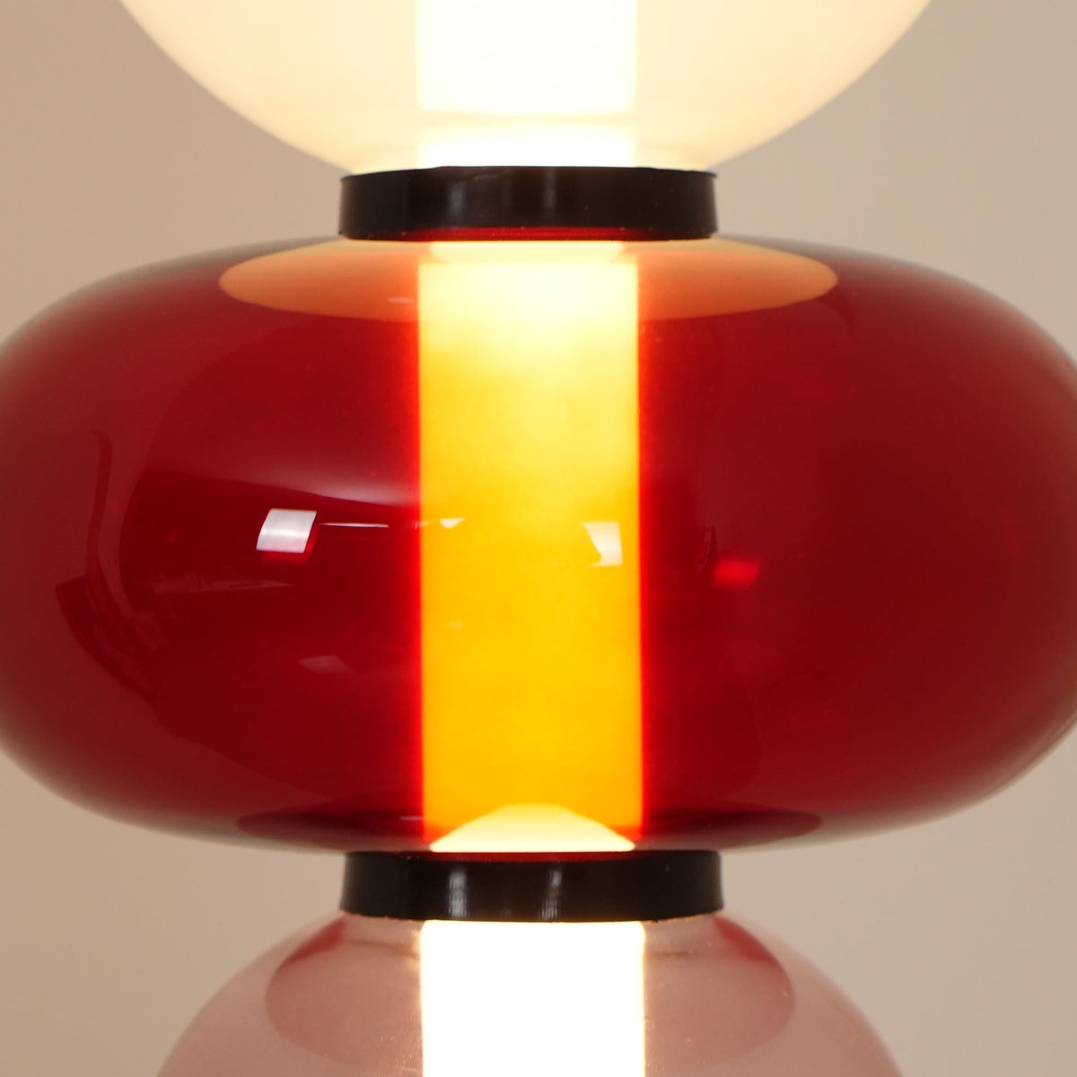 Bijou Hand Blown Glass Floor Lamp