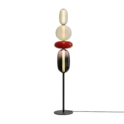 Bijou Hand Blown Glass Floor Lamp