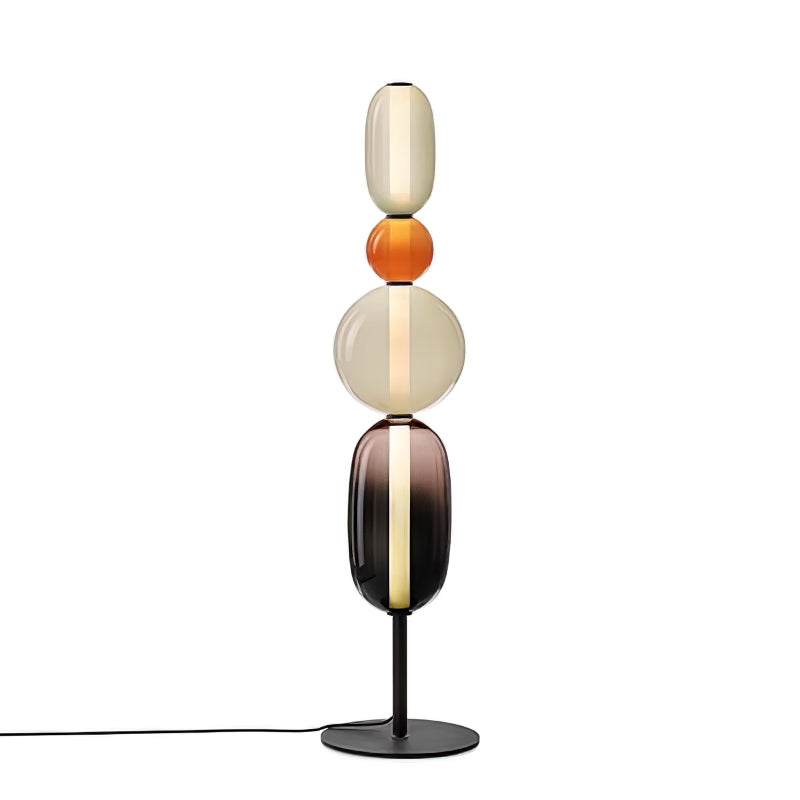 Bijou Hand Blown Glass Floor Lamp