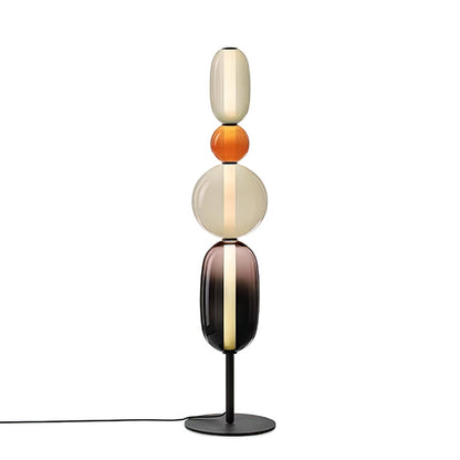 Bijou Hand Blown Glass Floor Lamp