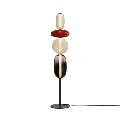 Bijou Hand Blown Glass Floor Lamp