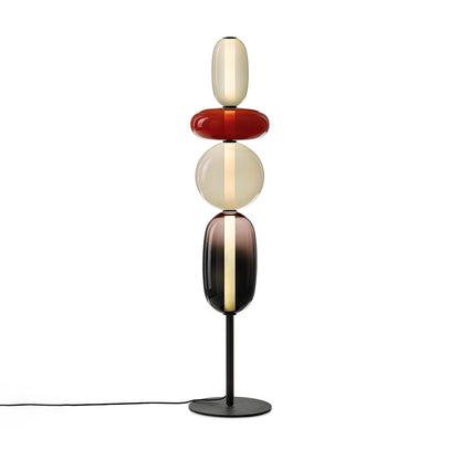 Bijou Hand Blown Glass Floor Lamp
