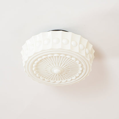 Hartwell Glass Flush Mount Ceiling Light
