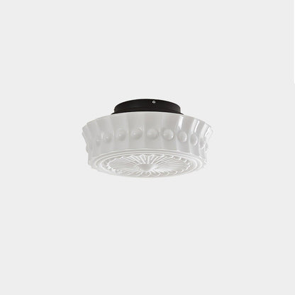 Hartwell Glass Flush Mount Ceiling Light