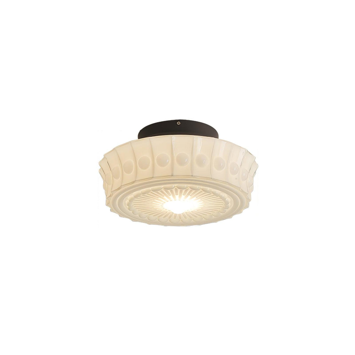 Hartwell Glass Flush Mount Ceiling Light