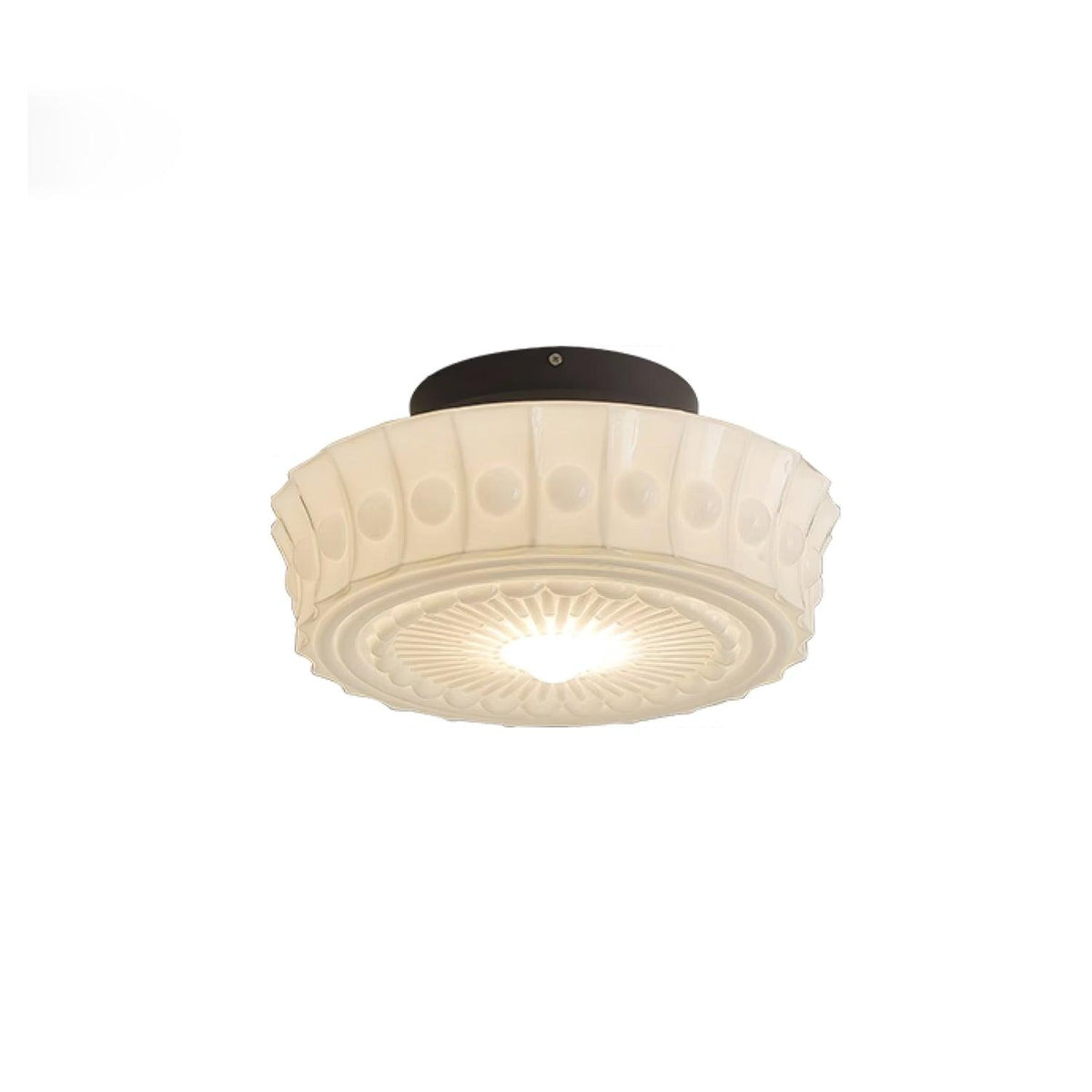 Hartwell Glass Flush Mount Ceiling Light