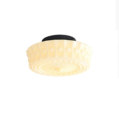 Hartwell Glass Flush Mount Ceiling Light