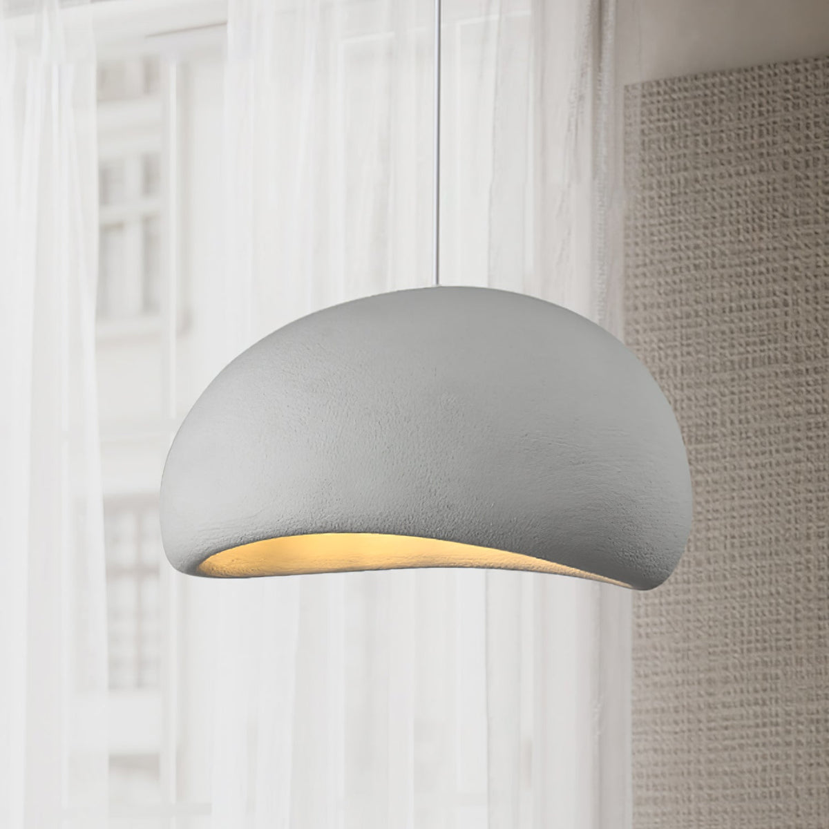 Thessaly Cloud Plug In Swag Pendant Light