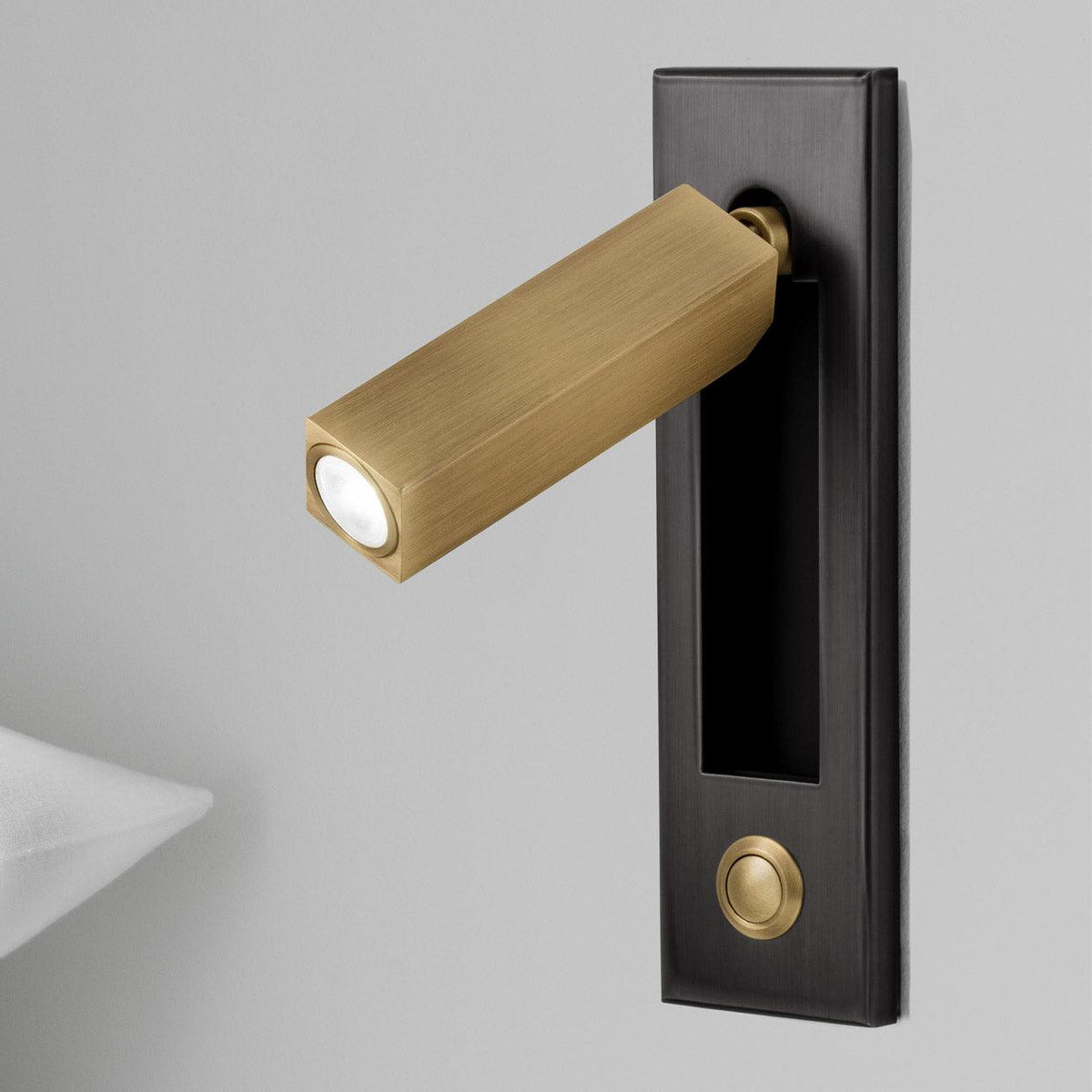 Lumo Recessed Bedside Reading Sconce