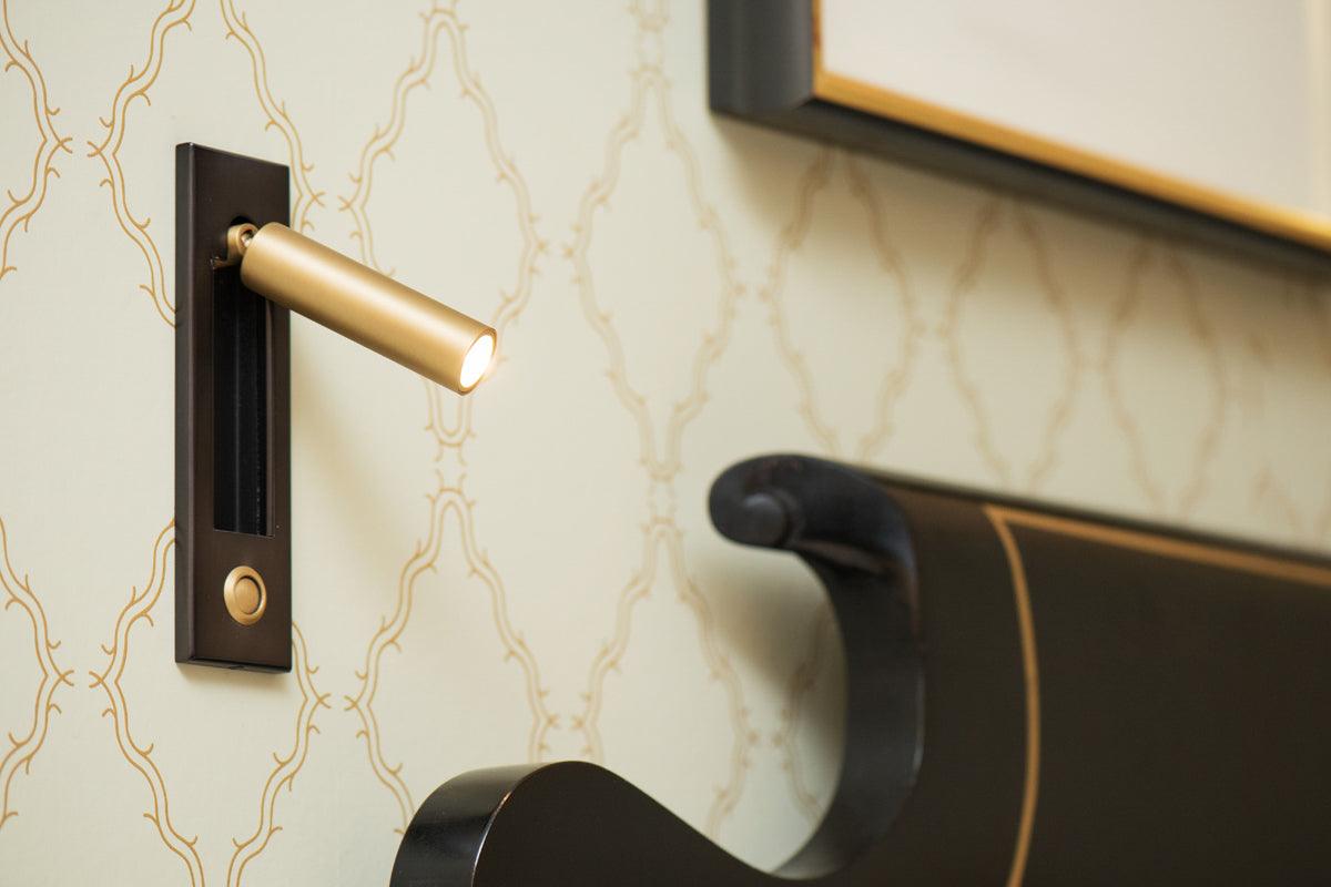 Lumo Recessed Bedside Reading Sconce
