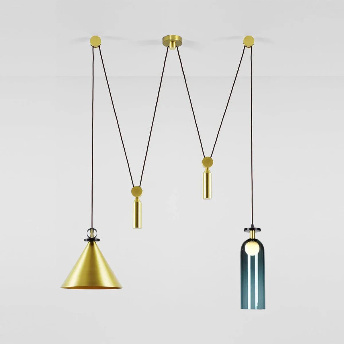 Kubik Geometric Modular Chandelier