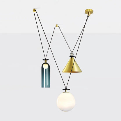 Kubik Geometric Modular Chandelier