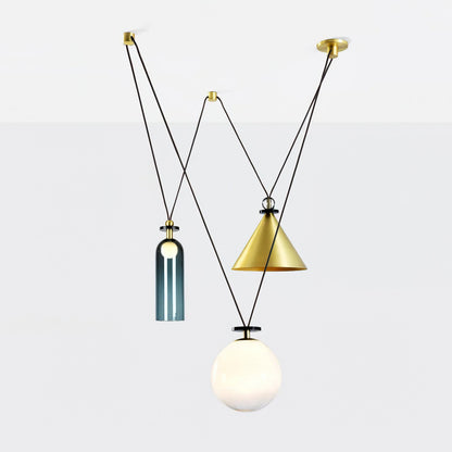 Kubik Geometric Modular Chandelier
