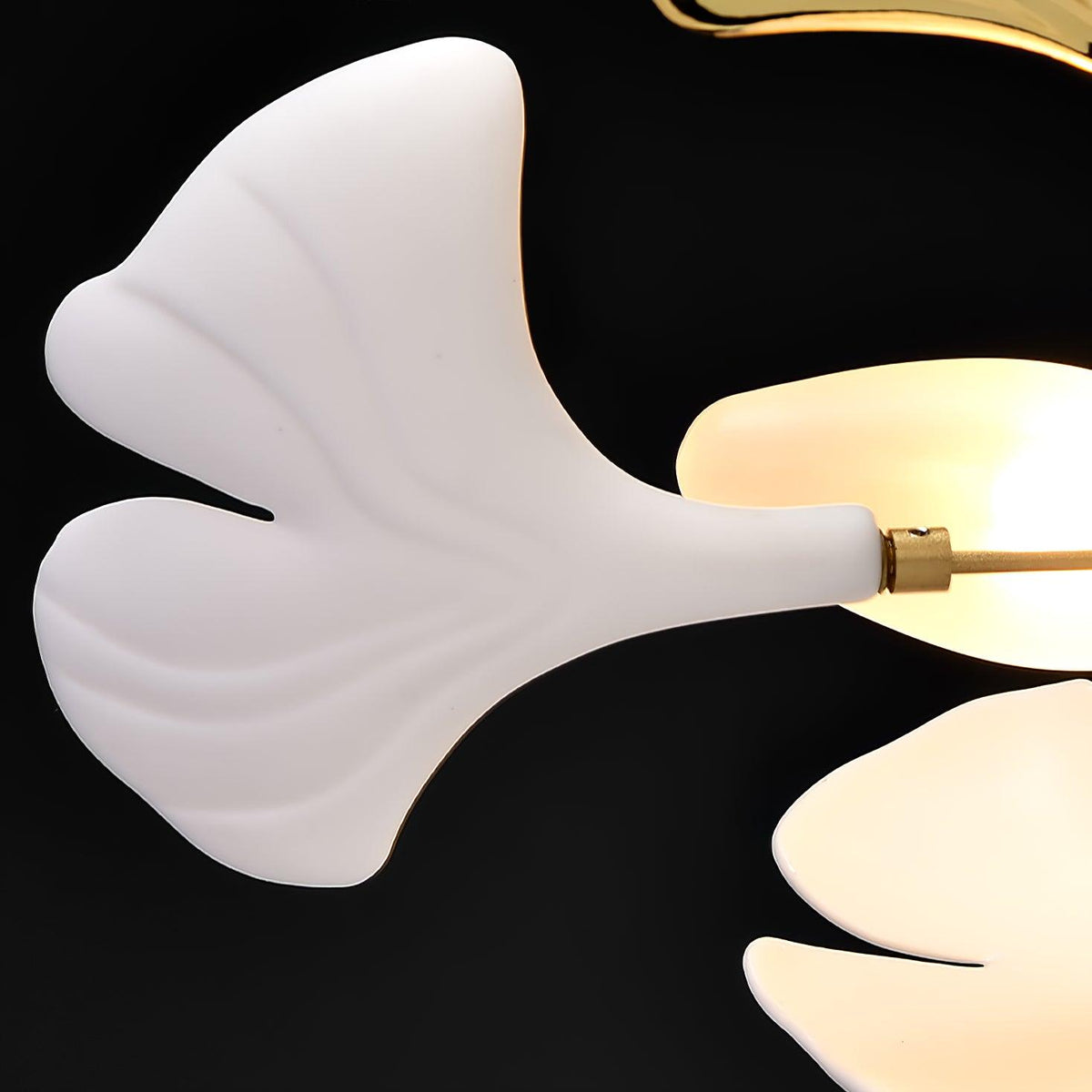Horizon Ceramic Ginkgo Leaf Chandelier