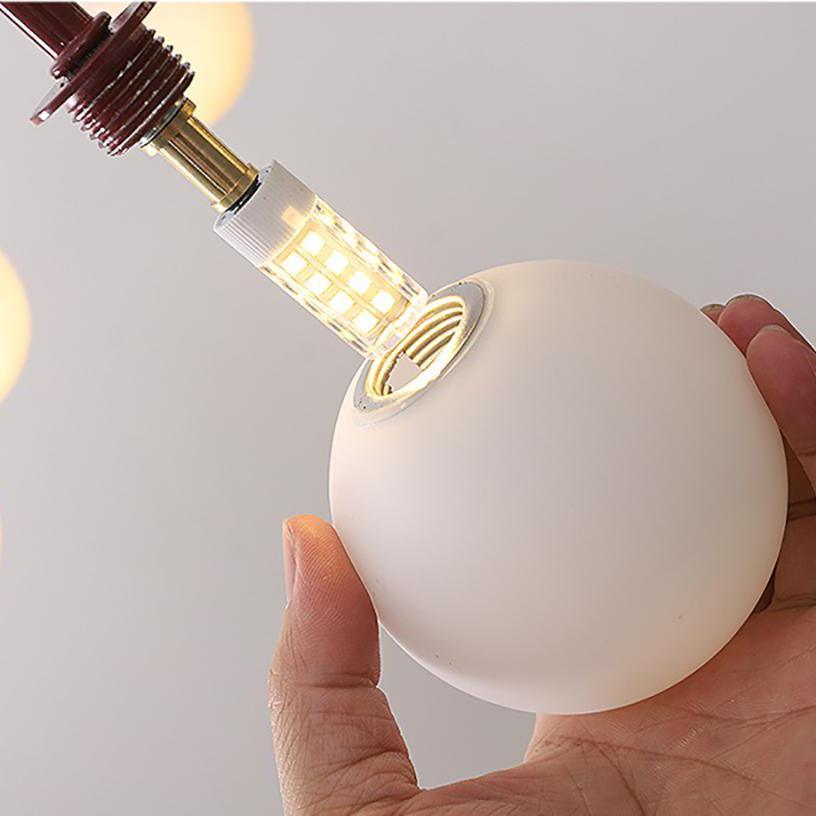 Finale Glass Globe Pendant Chandelier