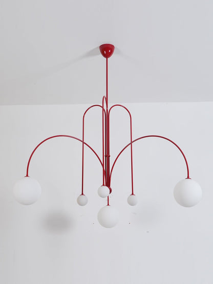 Finale Glass Globe Pendant Chandelier