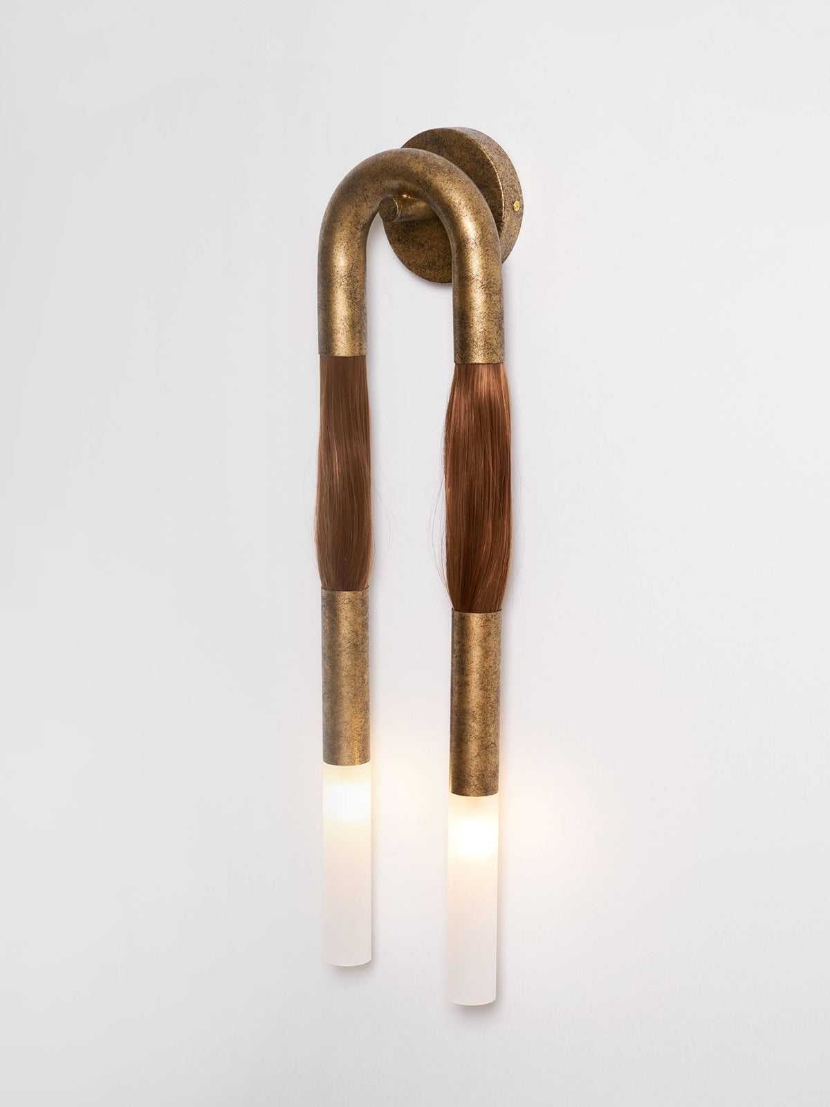 Palomino Faux Horsehair Wall Sconce