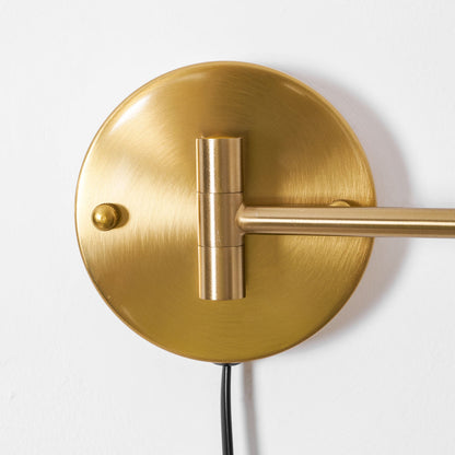 Swivo Plug In Swing Arm Wall Lamp