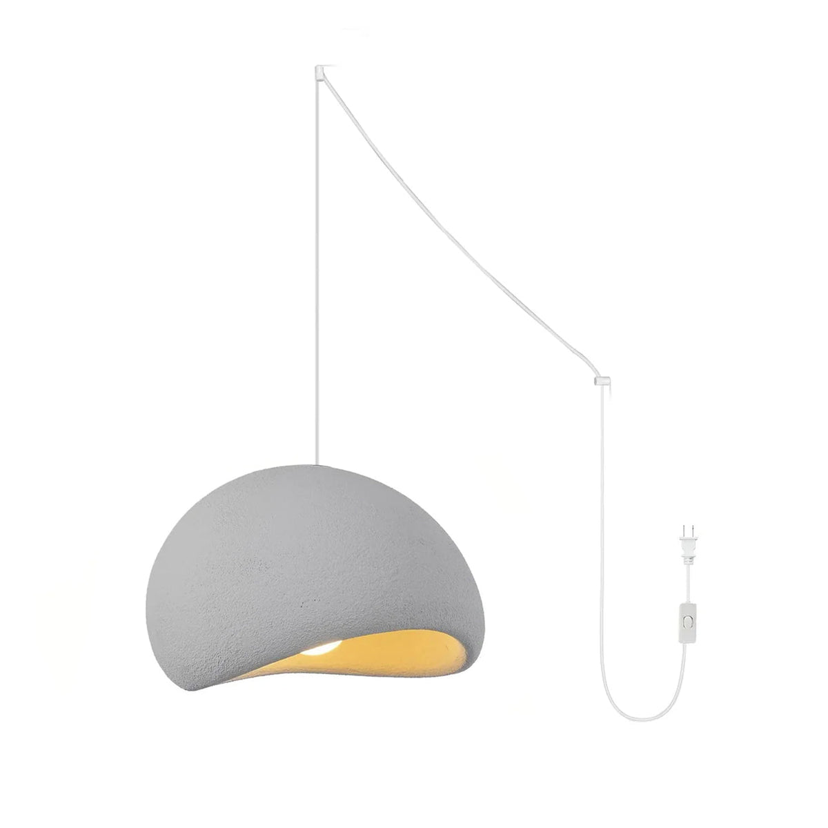 Thessaly Cloud Plug In Swag Pendant Light