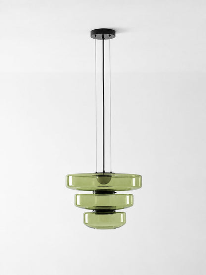 Echelon Layered Glass Pendant Light
