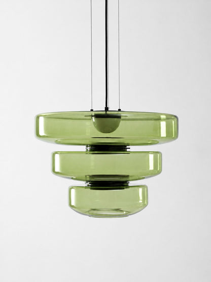 Echelon Layered Glass Pendant Light