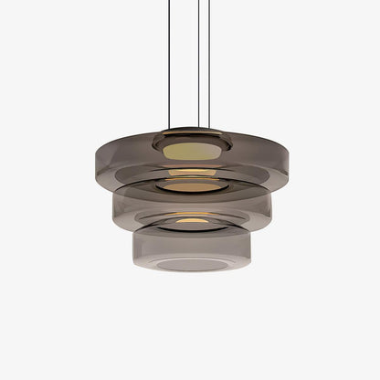 Echelon Layered Glass Pendant Light