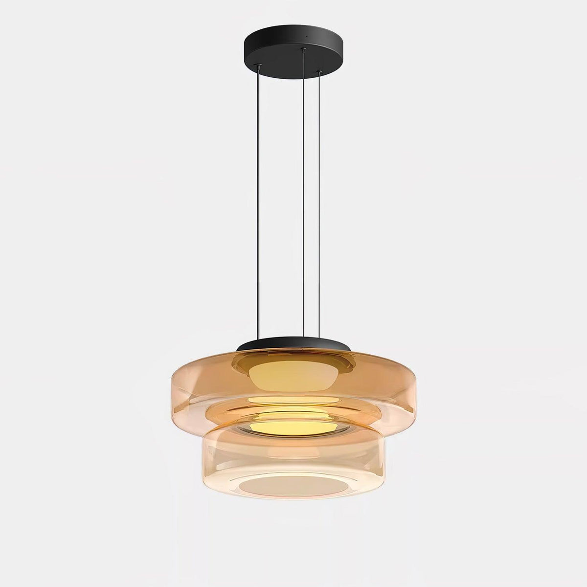 Echelon Layered Glass Pendant Light