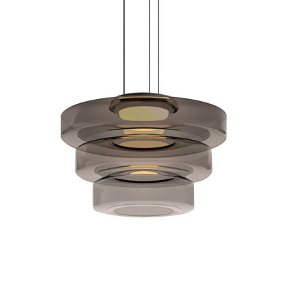 Echelon Layered Glass Pendant Light