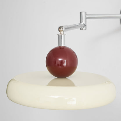 Lola Plug In Disc Wall Light