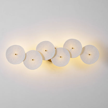 Florin Ceramic Petal Wall Sconce