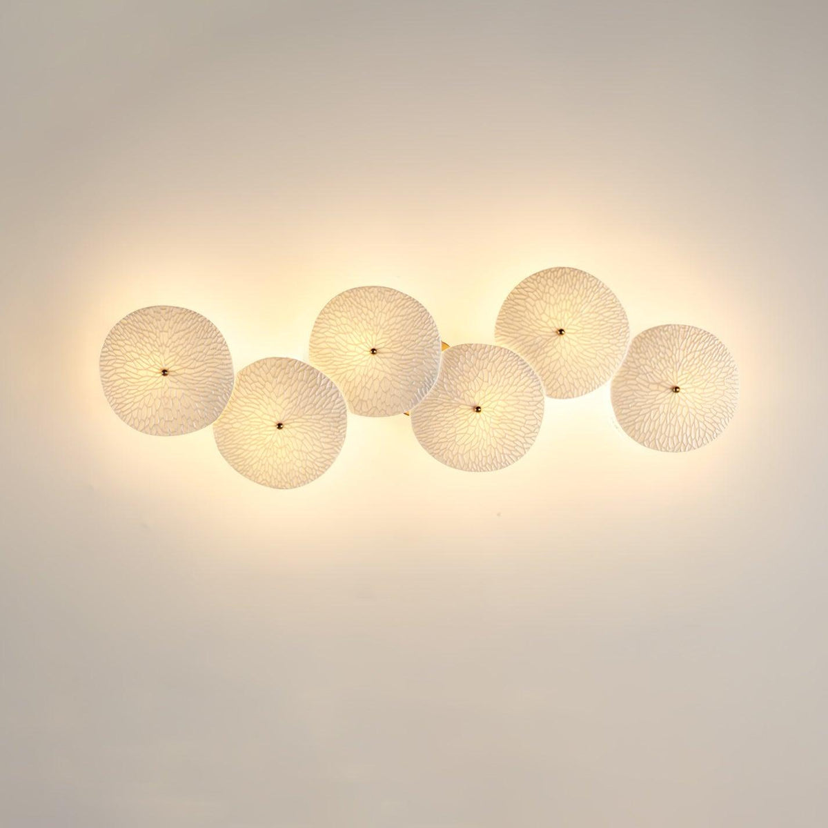 Florin Ceramic Petal Wall Sconce